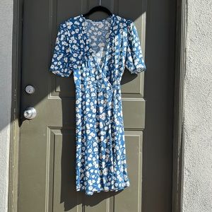 Reformation wrap dress